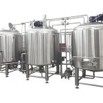 Brewery Equipment For Sale-Three-vessel Brewhouse 1500L