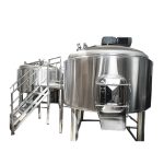 Craft brewery equipment-Three-vessel Brewhouse 2000L