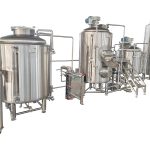 Three-vessel in Two Body Brewhouse 300L