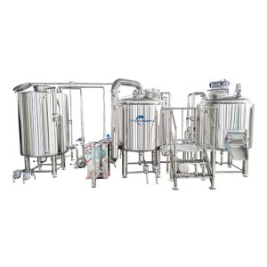 Craft Beer Equipment-Three-vessel Brewhouse 500L Craft Beer Equipment-Three-vessel Brewhouse 500L